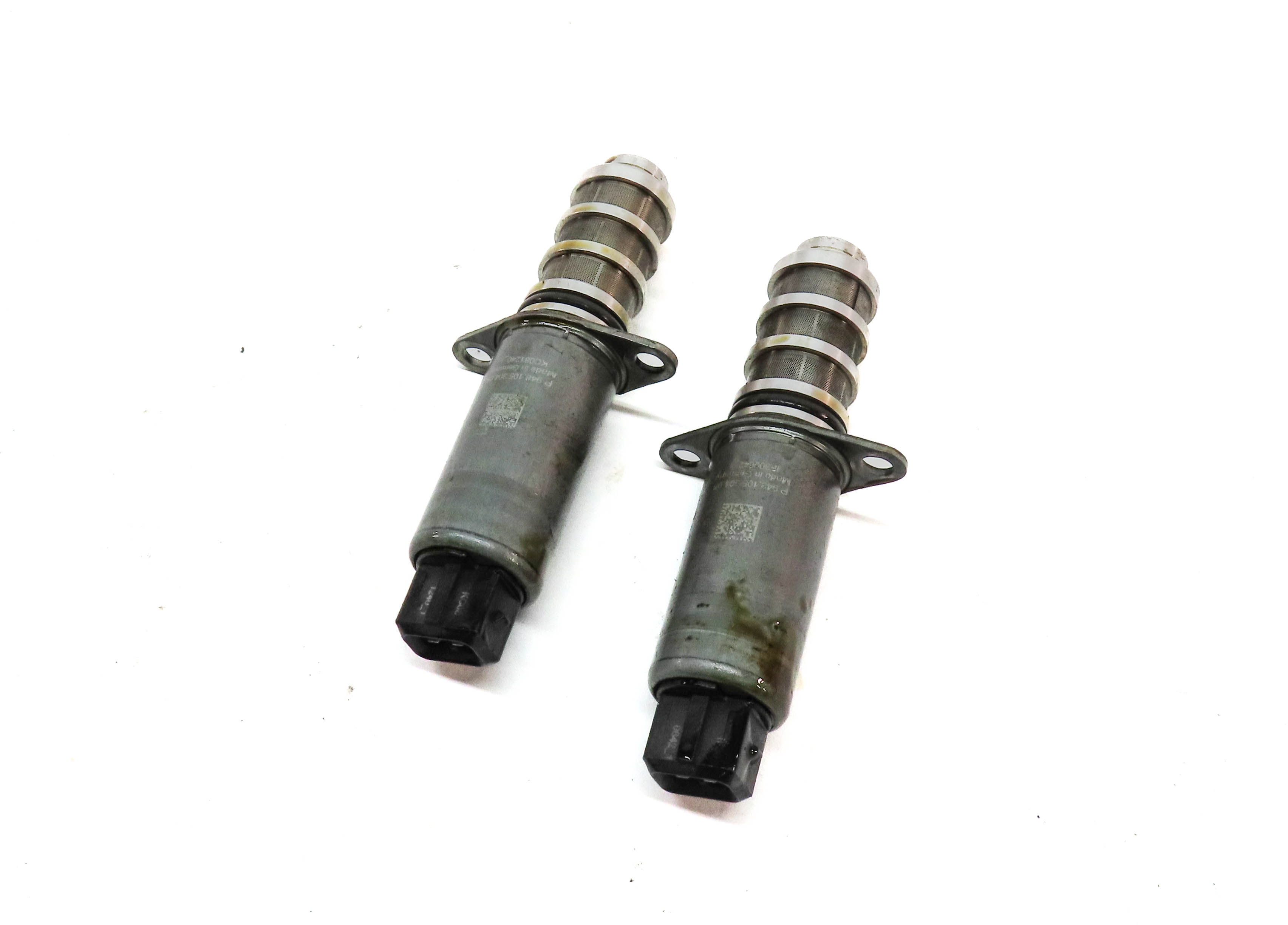2010 PORSCHE PANAMERA (970) 4.8L N/A ENGINE VVT CAMSHAFT TIMING SOLENOID SET-2 — exact item pictured